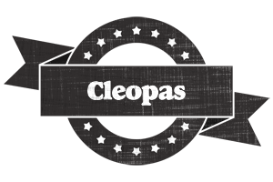 Cleopas grunge logo