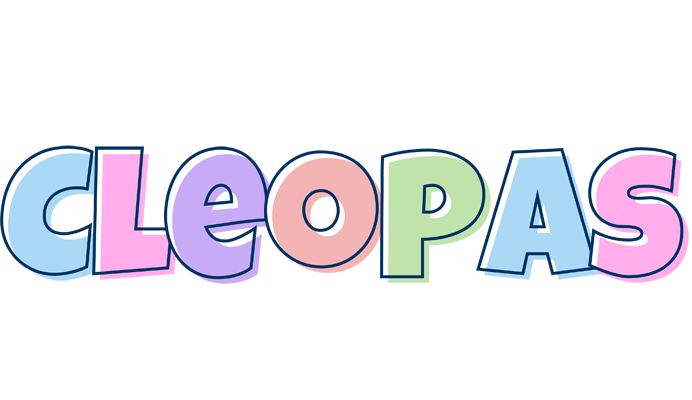 Cleopas pastel logo