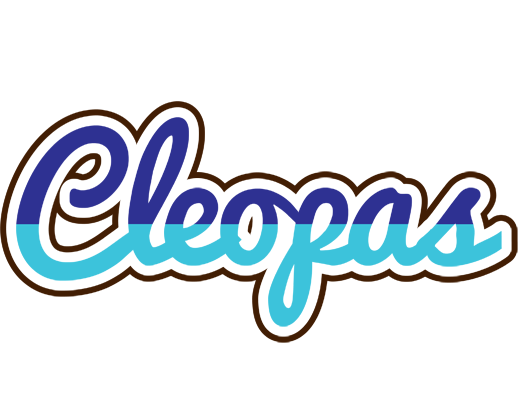 Cleopas raining logo
