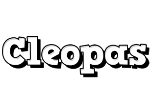 Cleopas snowing logo