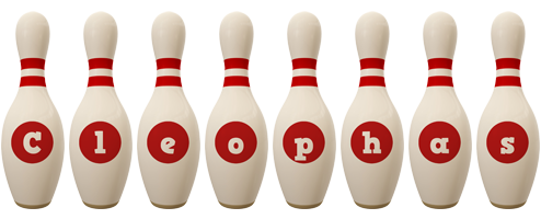 Cleophas bowling-pin logo