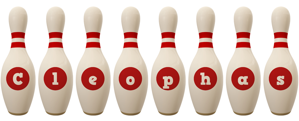 Cleophas bowling-pin logo