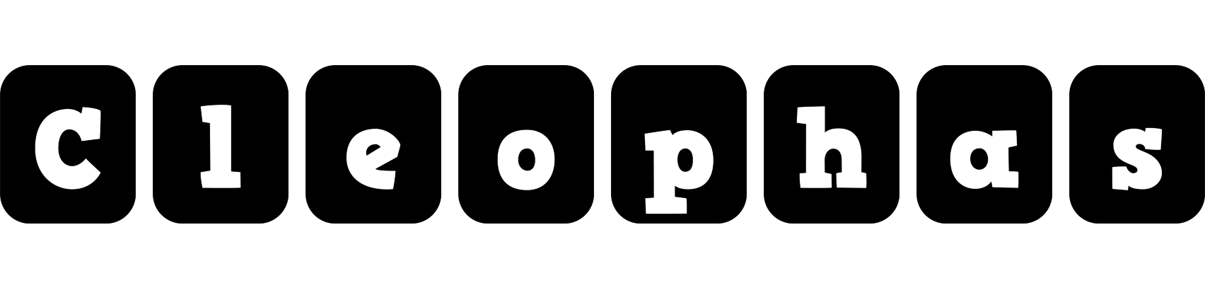 Cleophas box logo