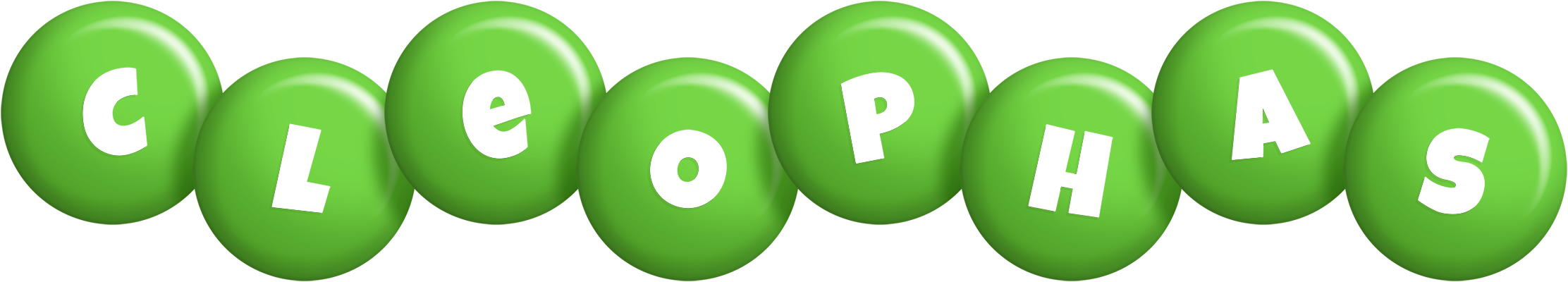 Cleophas candy-green logo