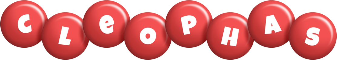 Cleophas candy-red logo