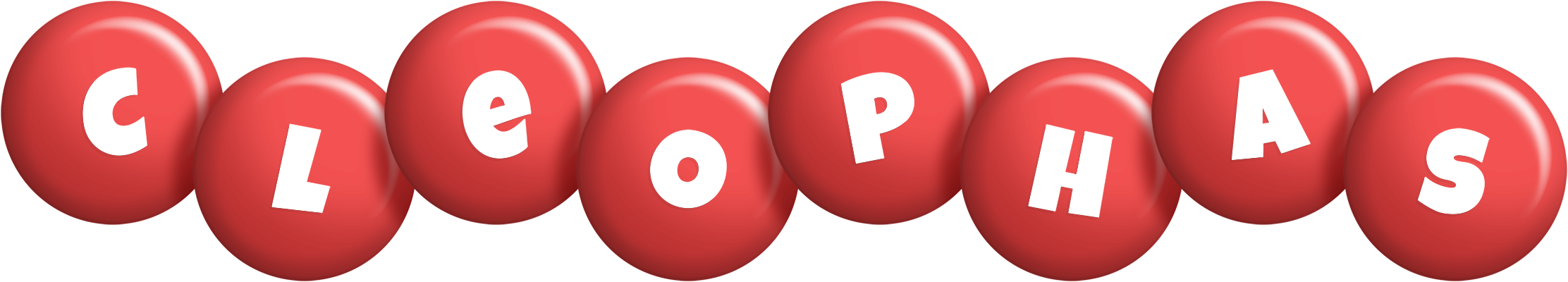 Cleophas candy-red logo