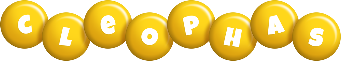 Cleophas candy-yellow logo