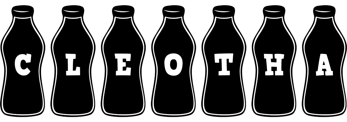 Cleotha bottle logo