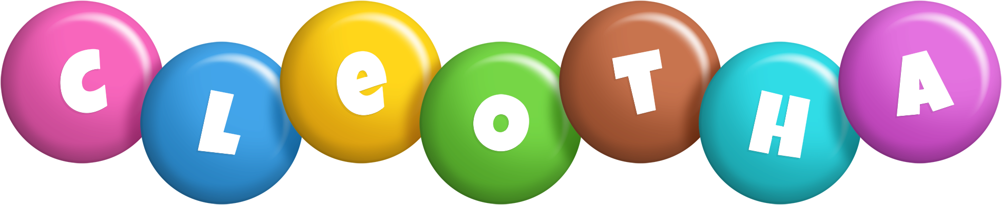 Cleotha candy logo