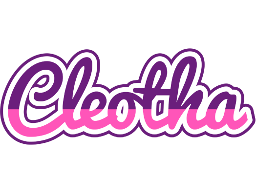 Cleotha cheerful logo