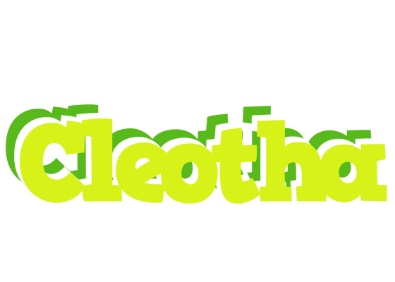 Cleotha citrus logo