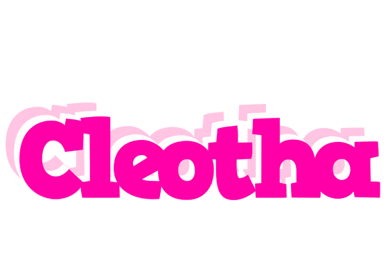 Cleotha dancing logo