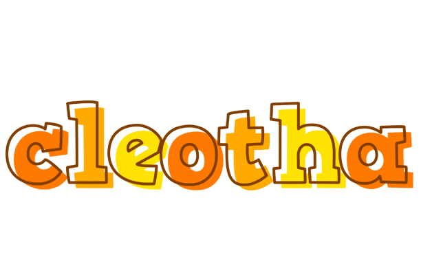 Cleotha desert logo