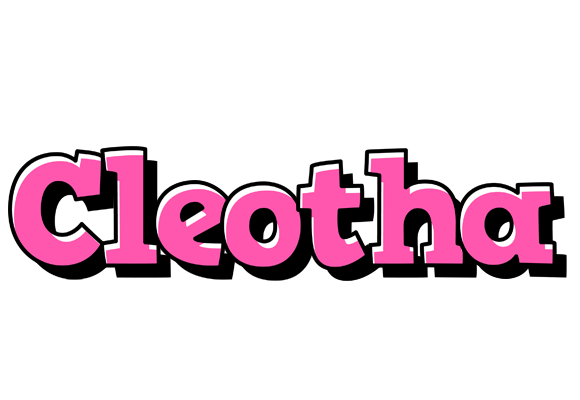 Cleotha girlish logo