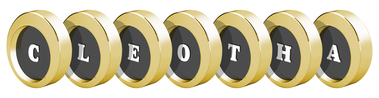 Cleotha gold logo