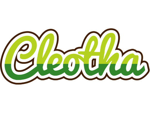 Cleotha golfing logo
