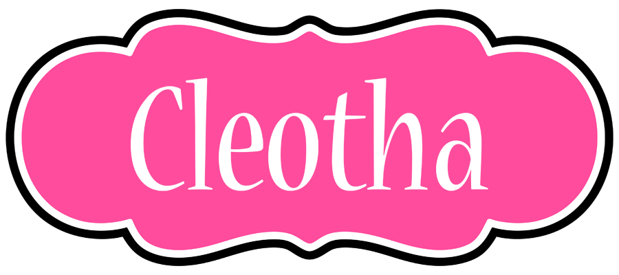 Cleotha invitation logo
