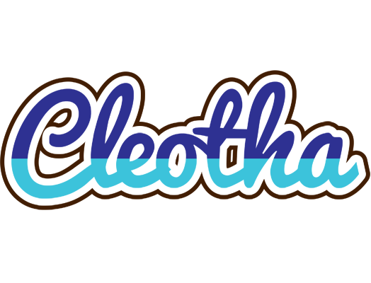 Cleotha raining logo