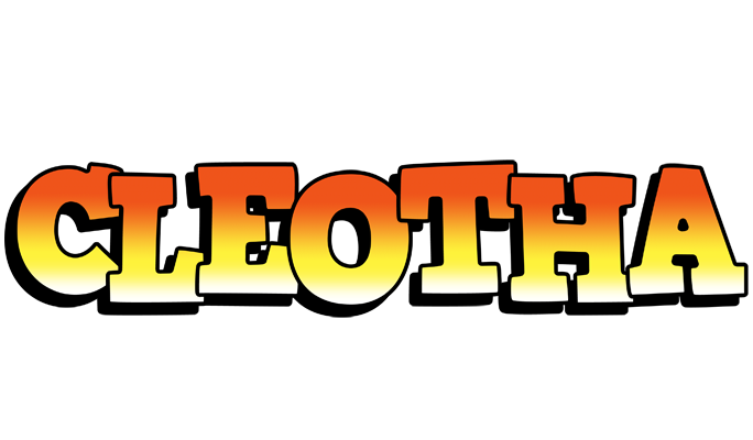 Cleotha sunset logo