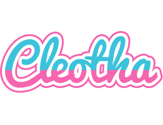 Cleotha woman logo