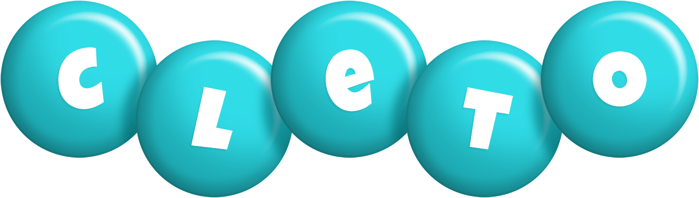 Cleto candy-azur logo