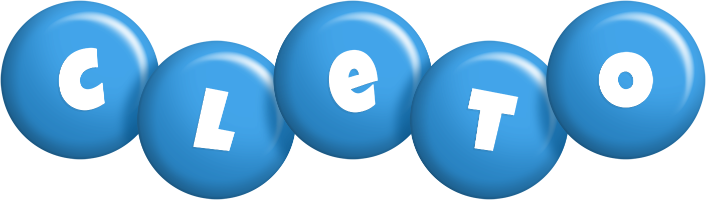 Cleto candy-blue logo