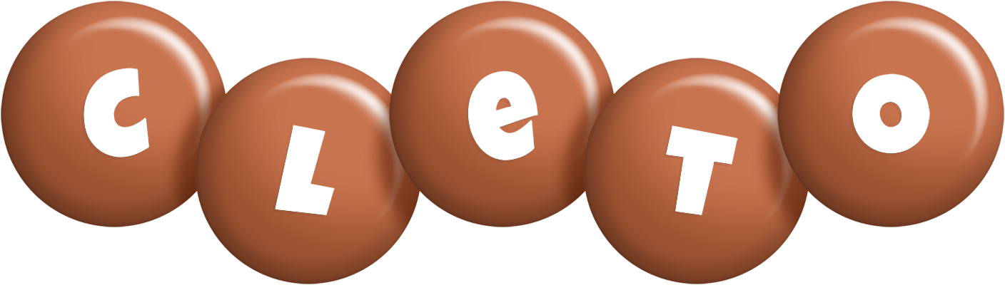 Cleto candy-brown logo