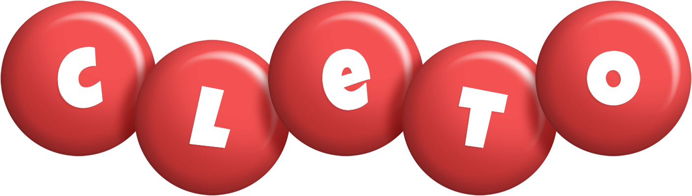 Cleto candy-red logo