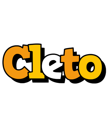 Cleto cartoon logo