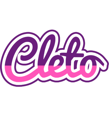 Cleto cheerful logo