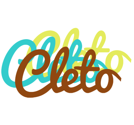 Cleto cupcake logo