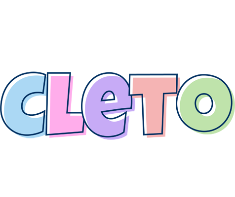 Cleto pastel logo