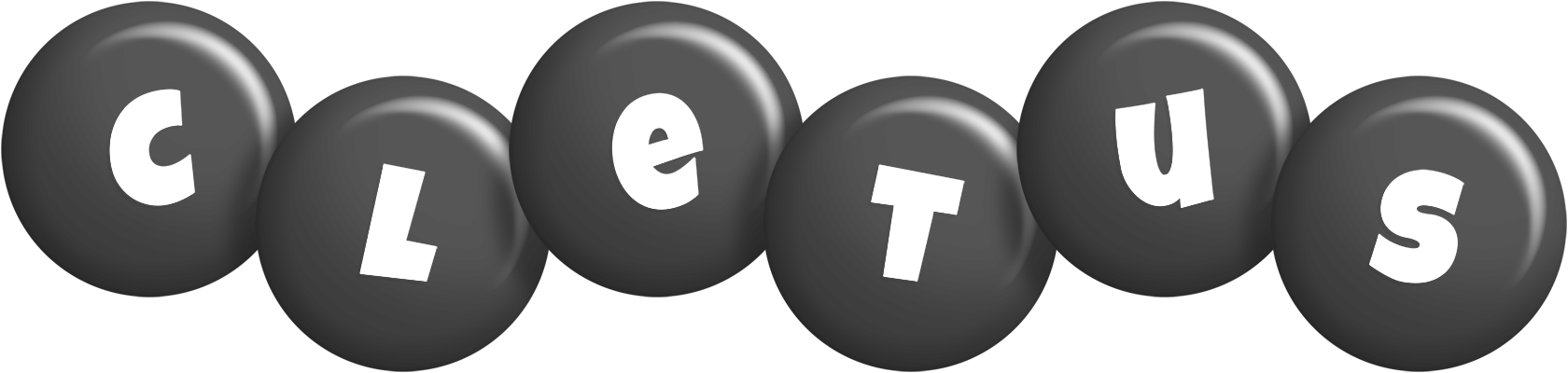 Cletus candy-black logo