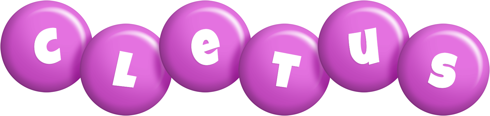 Cletus candy-purple logo