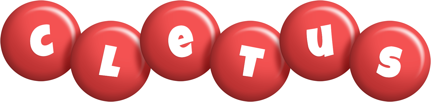 Cletus candy-red logo