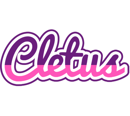 Cletus cheerful logo