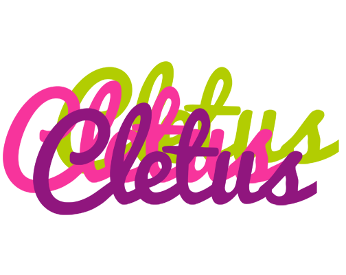 Cletus flowers logo