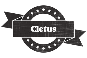 Cletus grunge logo