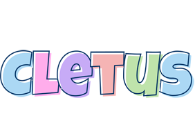 Cletus pastel logo