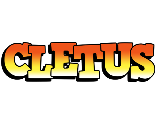 Cletus sunset logo