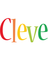 Cleve birthday logo