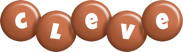Cleve candy-brown logo