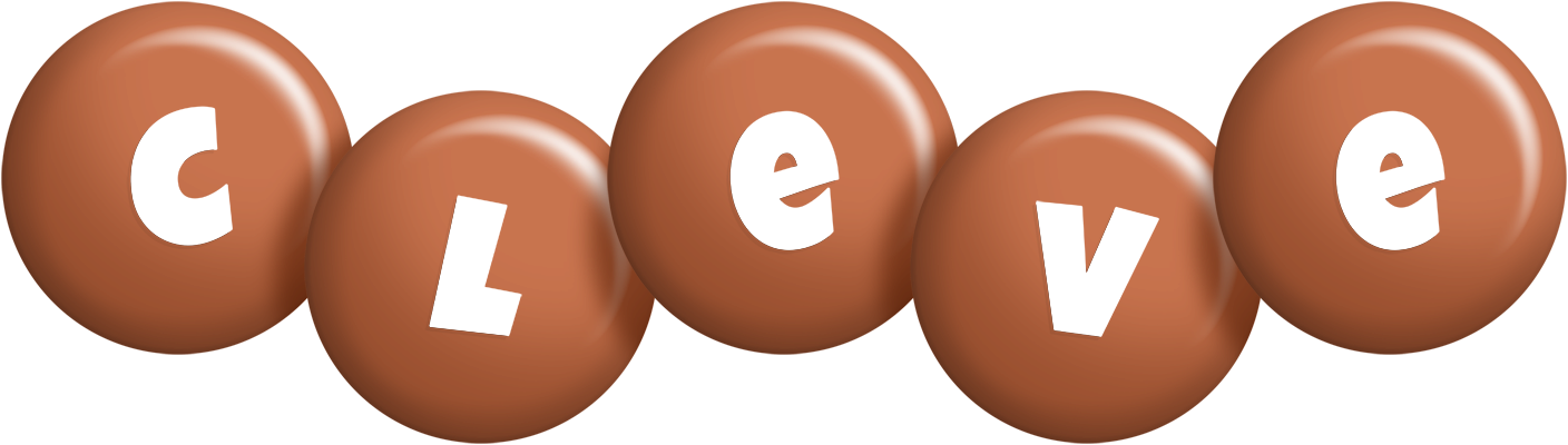 Cleve candy-brown logo