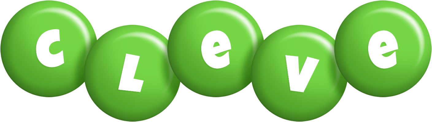 Cleve candy-green logo
