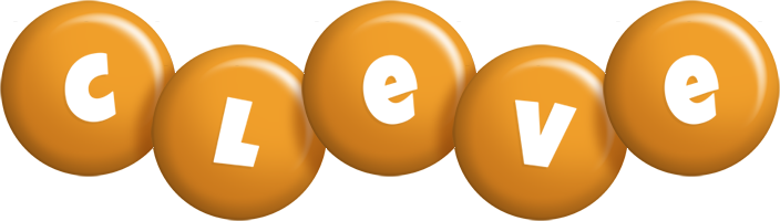 Cleve candy-orange logo