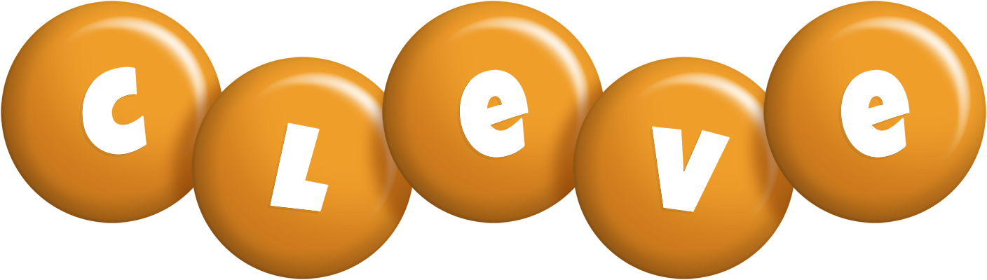 Cleve candy-orange logo