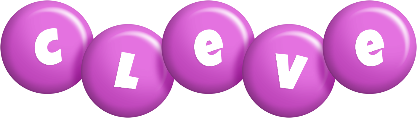 Cleve candy-purple logo