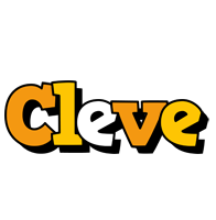 Cleve cartoon logo