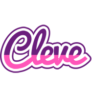 Cleve cheerful logo