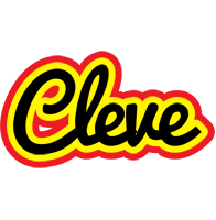 Cleve flaming logo